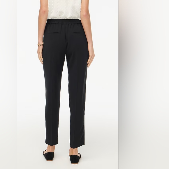 J.Crew Factory  Jamie pant size 8 petite color black - Picture 3 of 13